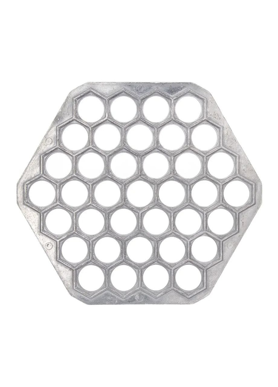 Набір з 3 форм для приготування пельменів та вареників (пельменниця кругла та шестикутна + вареничниця) ХЕАЗ (298414058)