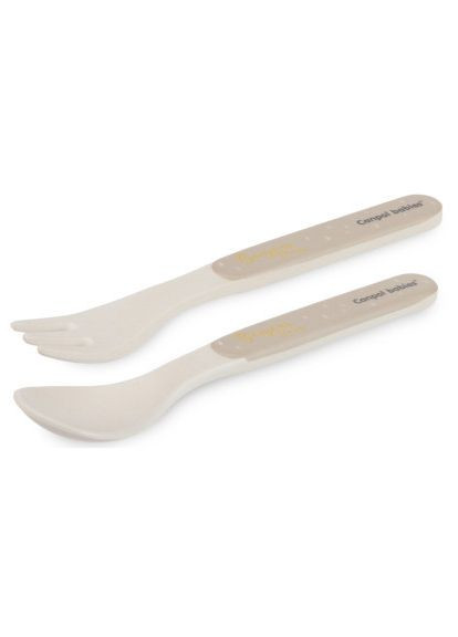 Набір дитячого посуду (9/227_bei) Canpol Babies BONJOUR PARIS посуду 5 ел. бежевий (366160103)