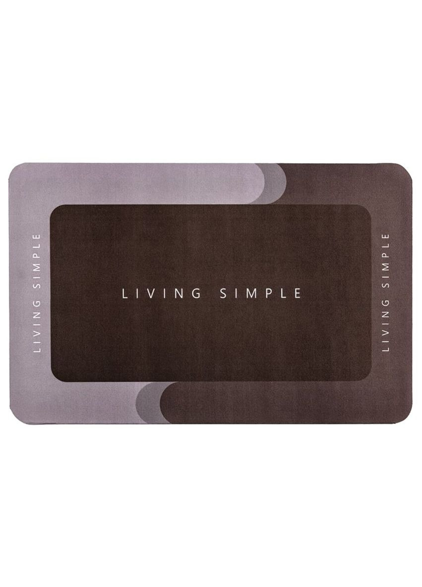 Вологопоглинаючий килимок "Living Simple" 38*58CM*3MM (D) SW-00001572 Sticker Wall (292564715)