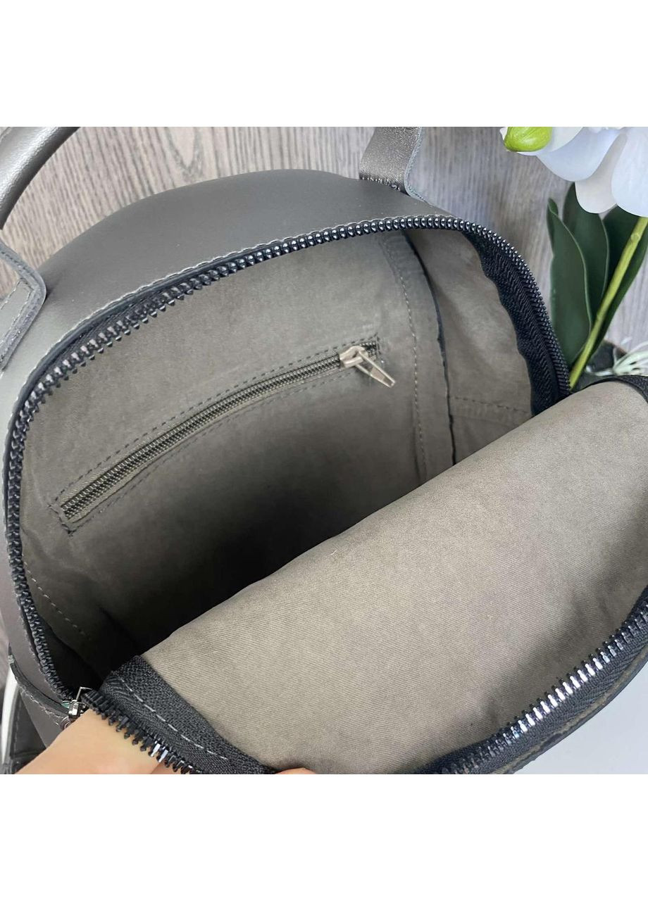 Жіночий міні рюкзачок Салатовий із ПУ шкіри міської для прогулянок та повсякденного використання рюкзак ProDobro (363136277)