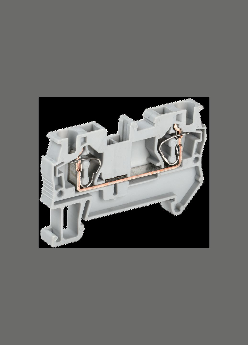 Клема пружинна набірна 41А 4мм.кв. 35,6х6,2х56,3мм [YZN11-004-K03] КПИ 2в-4 UEC (344542918)