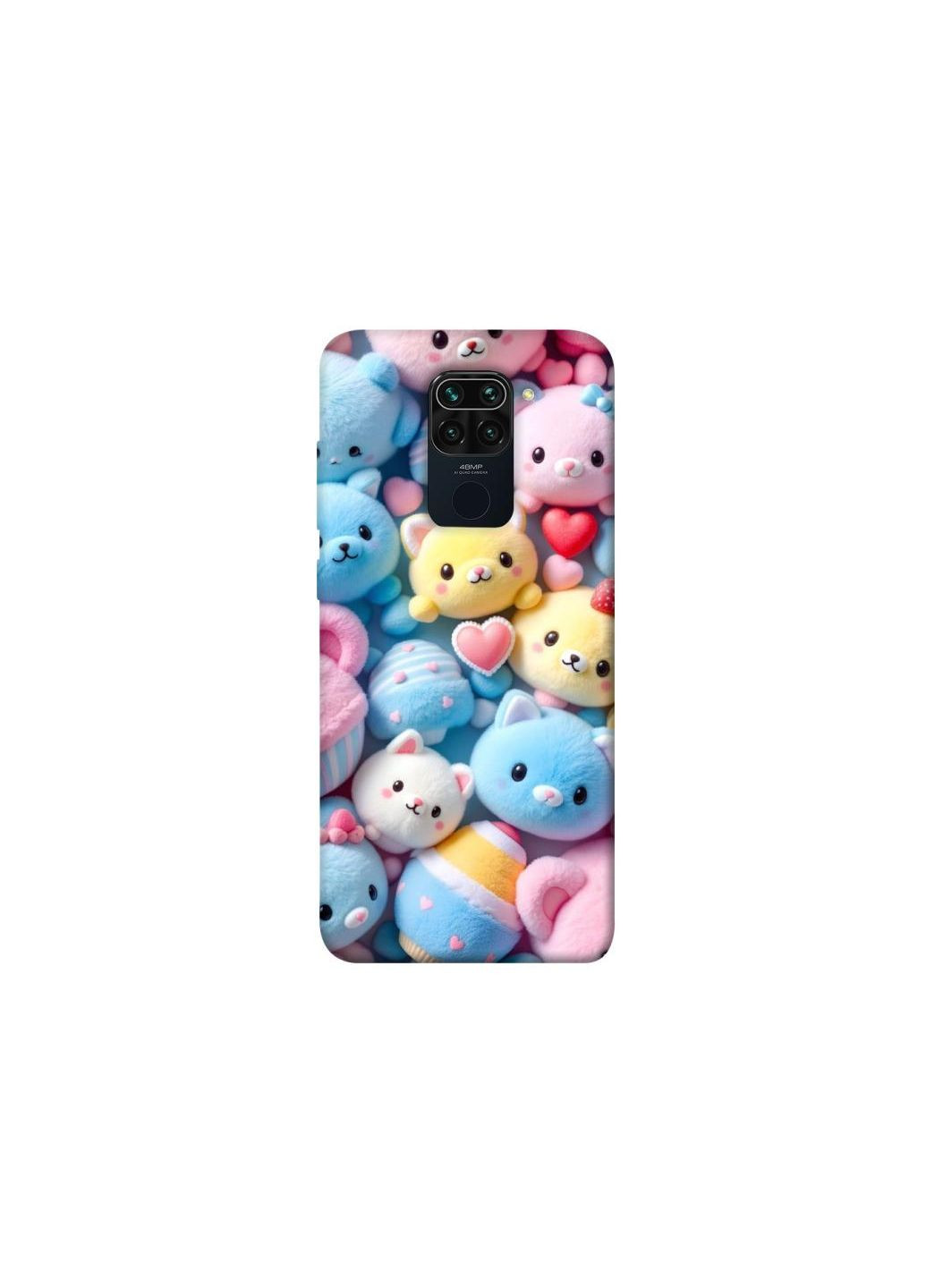 Чохол на Xiaomi Redmi Note 9 / Redmi 10X Soft toys Frontalka (357300553)