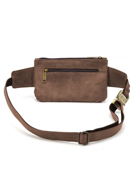 Cумка на пояс кожаная, бананка RC-8136-3md крейзи TARWA (298684575)