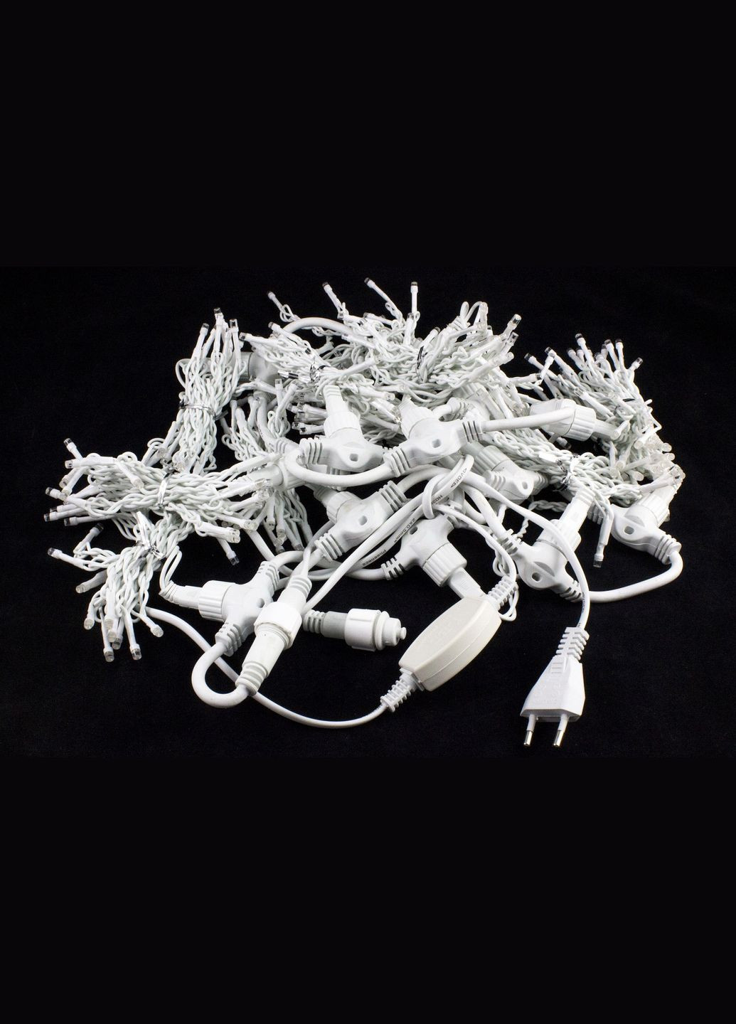 Гірлянда вулична світлодіодна Завіса для тераси з мерехтінням, білий ПВХ провід 3х3 мТепле Біле (ww.03.6w.600.F+) Laplandia (365698637)