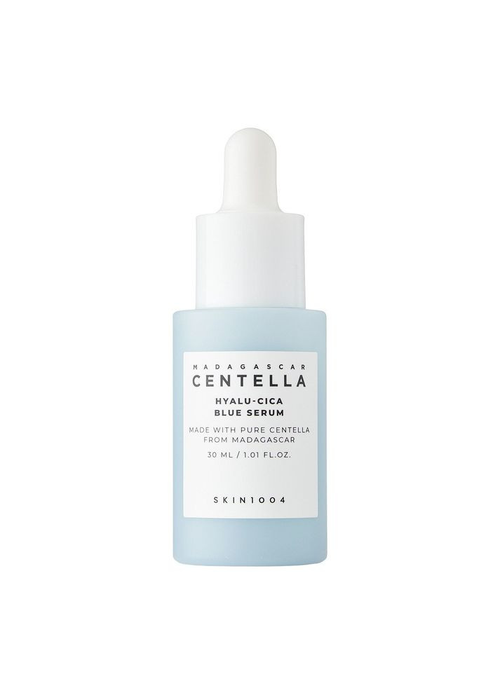 Увлажняющая сыворотка для лица с гиалуроновой кислотой Madagascar Centella Hyalu-Cica Blue Serum 30 мл SKIN1004 (372648966)