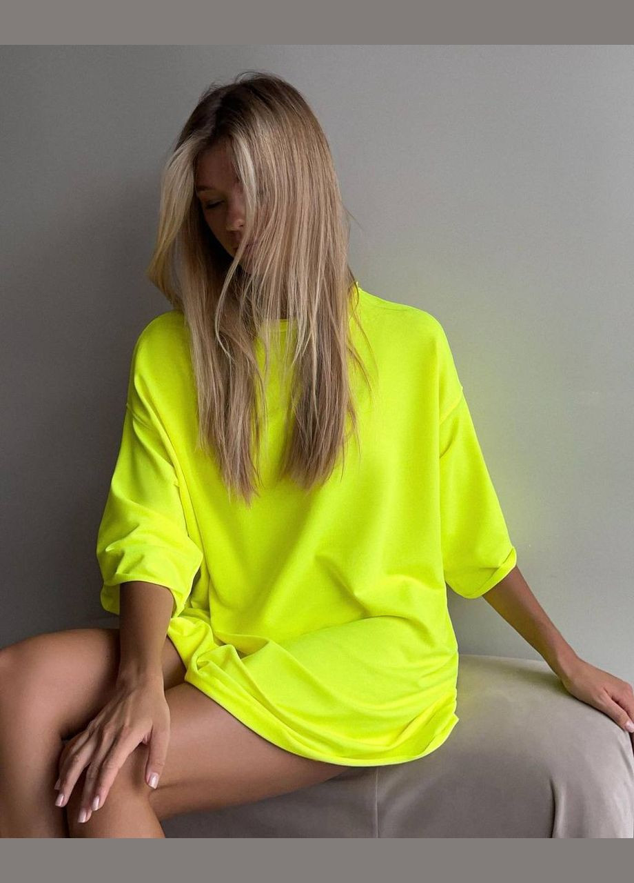 Яркая оверсайз футболка 💥 Luna - (322444795)