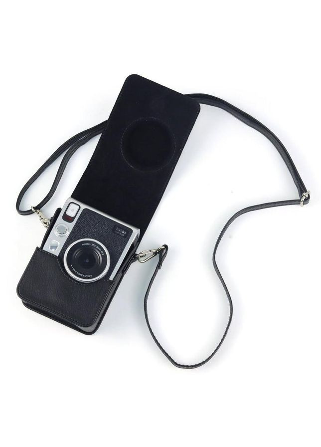 Чехол для фотоаппарата Instax Mini EVO вертикальный Чорный Fujifilm (333339539)