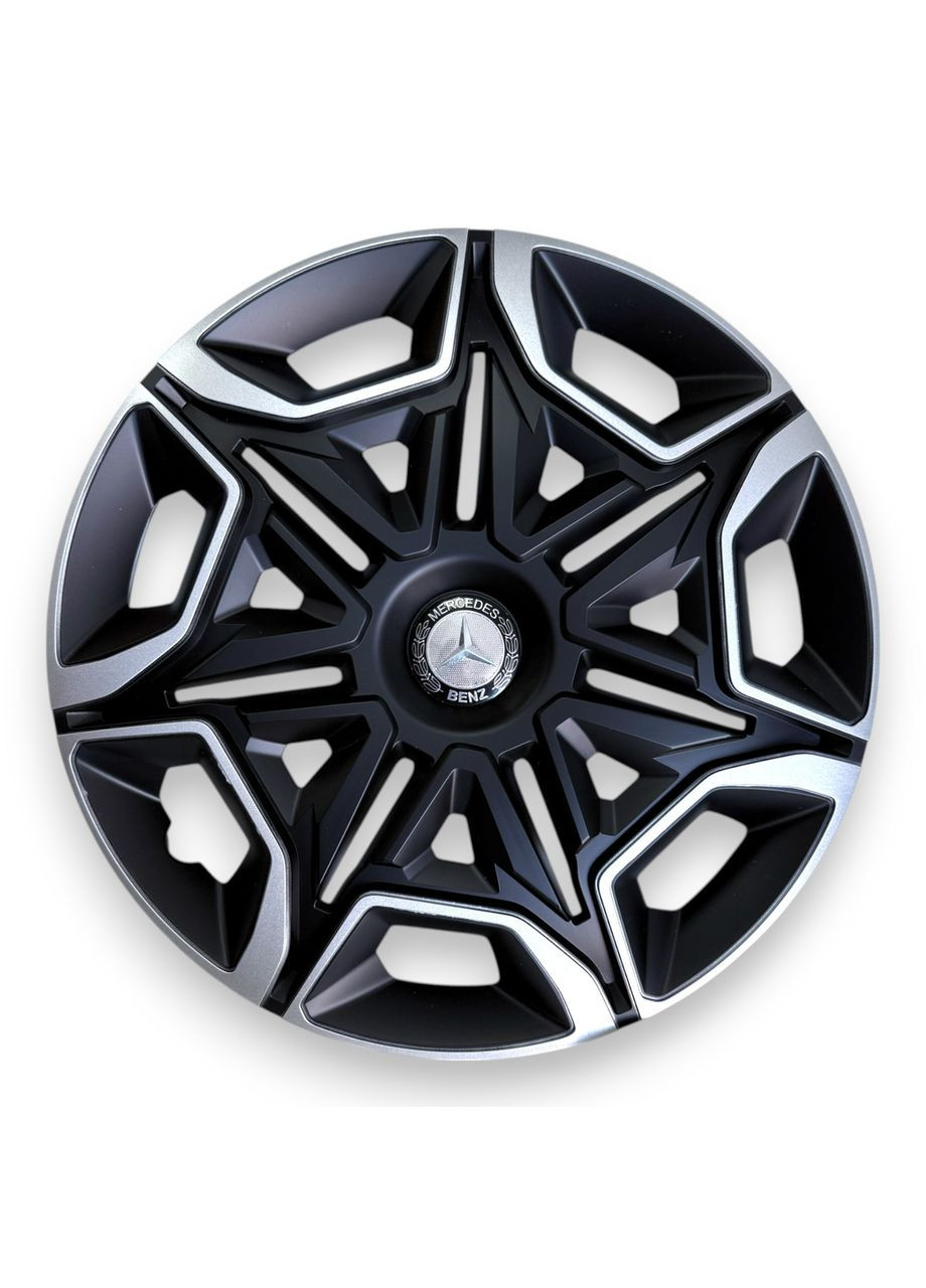 1 штука Колпак на колесо Varido R15 с логотипом Mercedes колпаки на диски Варидо Р15 с логотипом Мерседес No Brand (364463251)