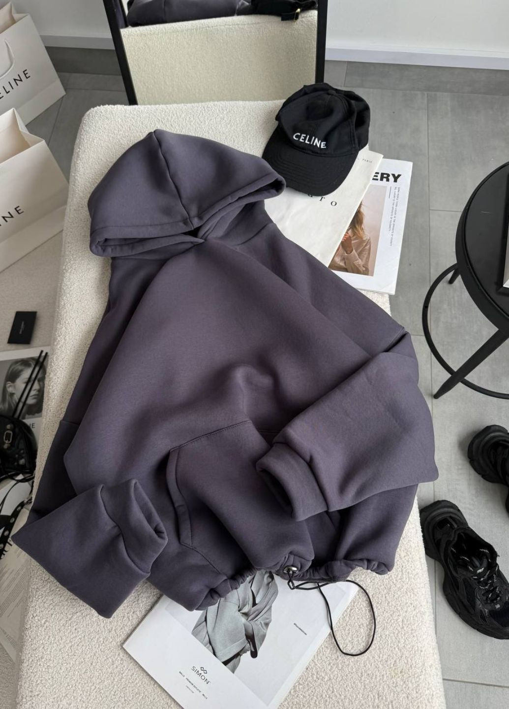 Худі вільного крою з капюшоном Allthings (364957649)