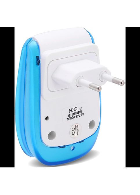 Дверний бездротовий дзвінок від розетки 220V VOYE V009A Синій MDR No Brand (371794327)