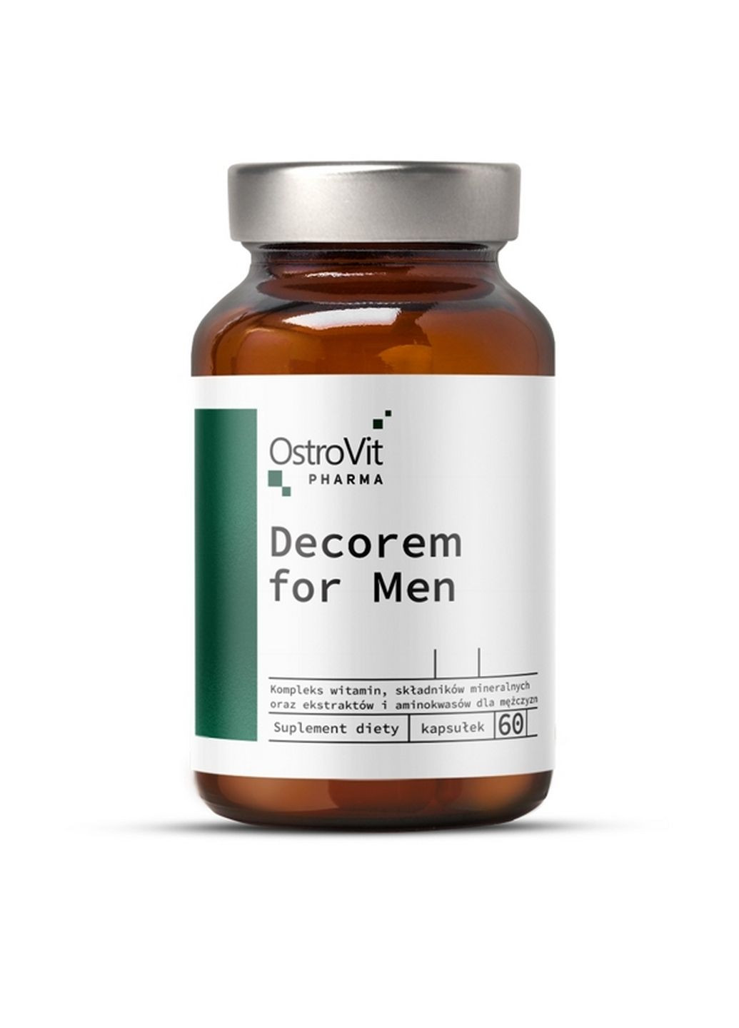 Вітаміни та мінерали Pharma Decorem For Men, 60 капсул Ostrovit (293480205)