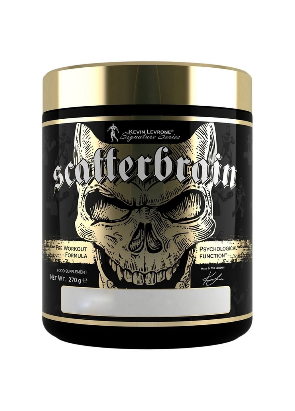 Предтренировочный комплекс Scatterbrain, 270 грамм Апельсин-манго Kevin Levrone (294927978)