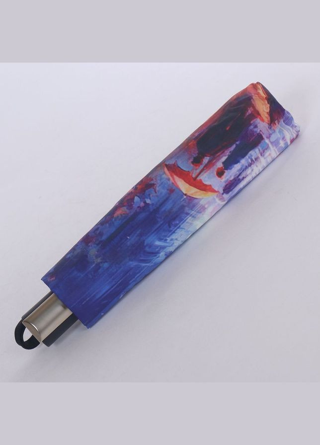 Комбінована жіноча парасолька складна антивітер повний автомат Trust середня система антивітер (346872022)