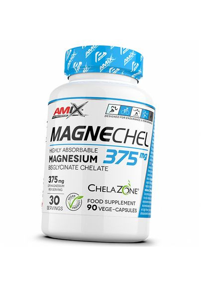 Магній Бісглицинат Хелат, MagneChel Magnesium Chelate, 90вегкапс (36135031) Amix Nutrition (316221458)