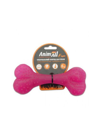 Іграшка Fun кістка 88124, фіолетова, 15 см AnimAll (278309105)