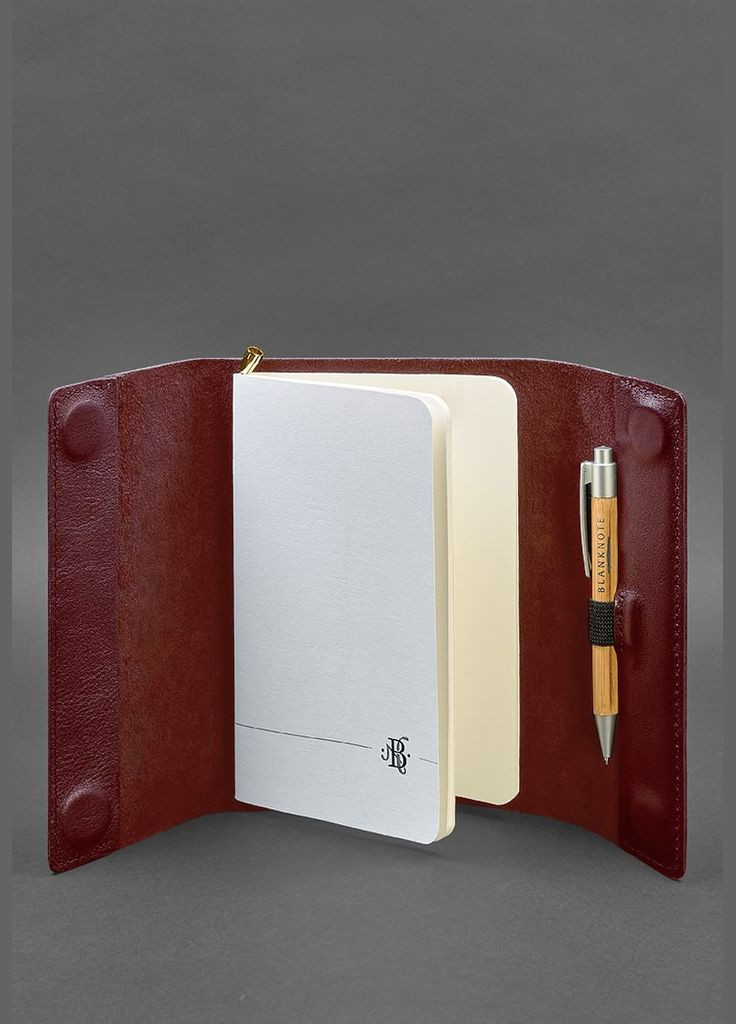 Кожаный блокнот софт-бук 7.0 бордовый Краст (A-026793) BlankNote (328961664)