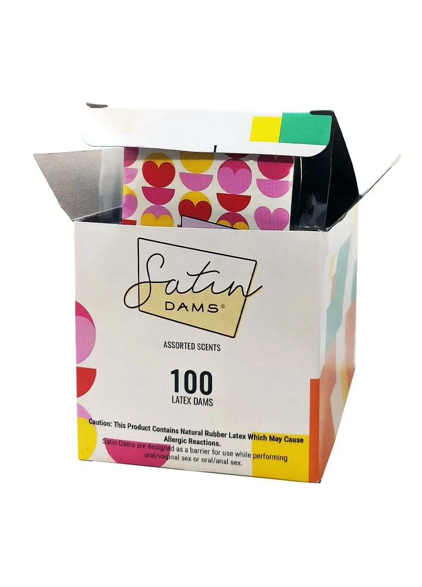 Набір латексних серветок Satin Dams Assorted 100 шт One (315149351)