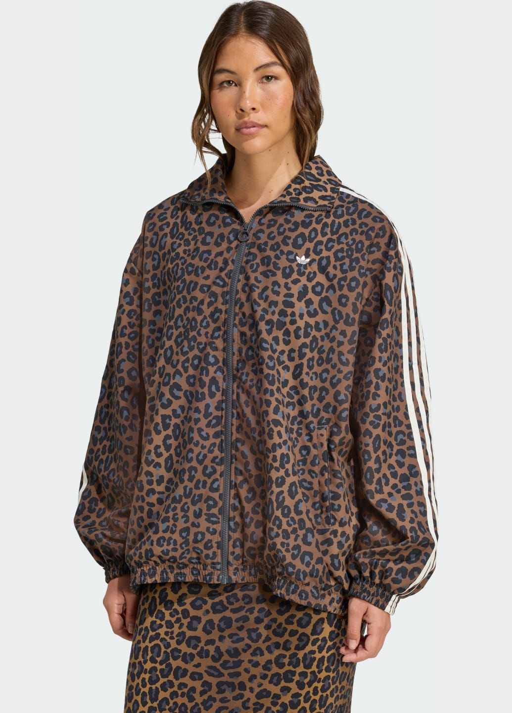 Олімпійка Leopard Firebird Oversized adidas (364686580)