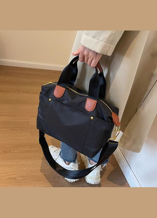 Сумка жіноча нейлонова Fizalo Black Italian Bags (291419730)