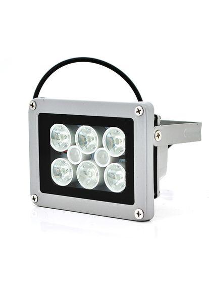 Прожектор спрямований з сутінковим датчиком 12V 1.2W, 6 + 2LED, IP66, кут огляду 60 °, дальність до 30м, 113*86*63мм, BOX Yoso (314832896)