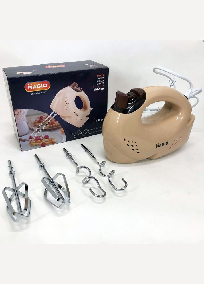 Простий ручний міксер MG-950, Кухонний ручний міксер хороший, Міксер для IR-395 змішування соусів Magio (349511941)