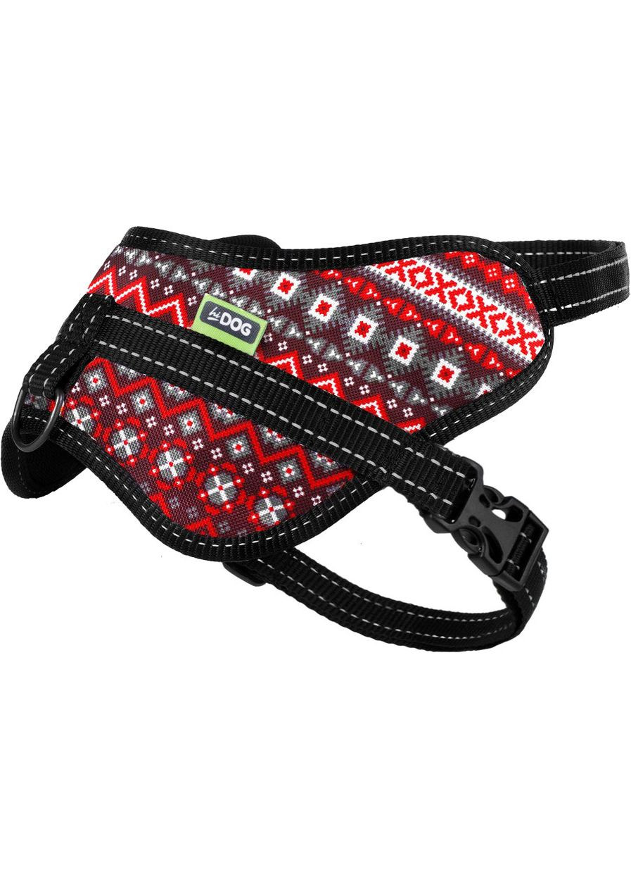 Шлея "Бабочка" Вышиванка M обхват грудной клетки 50-65 см (2100103123014) Hi Dog (320760974)