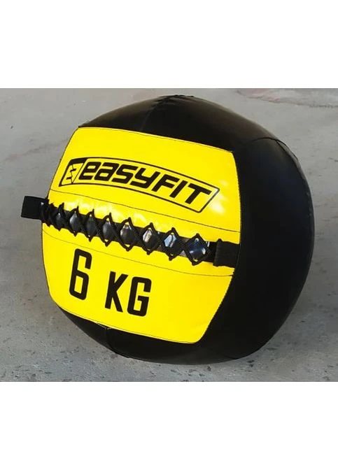 Медичний м'яч Wall Ball (медбол, волболл) 6 кг EasyFit (394024118)