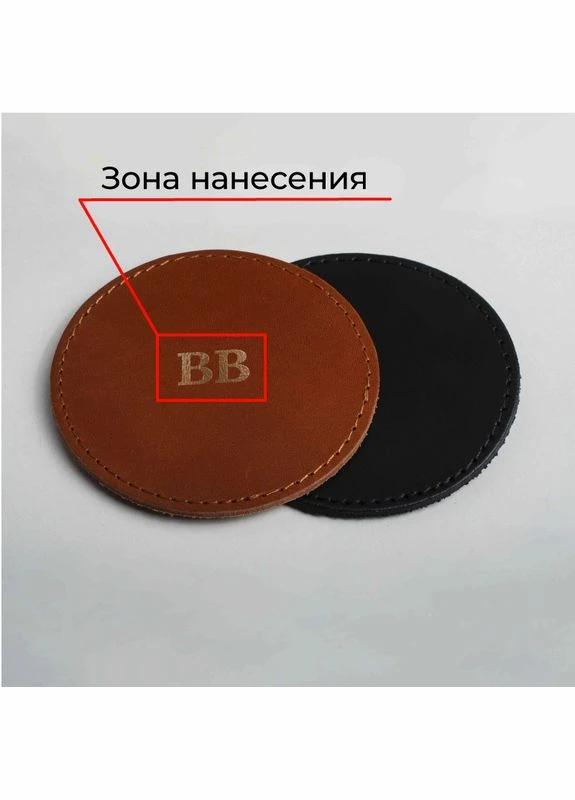 Підставка шкіряна "Panther" з тисненням (BD-leth-02) золоте BeriDari (293510179)