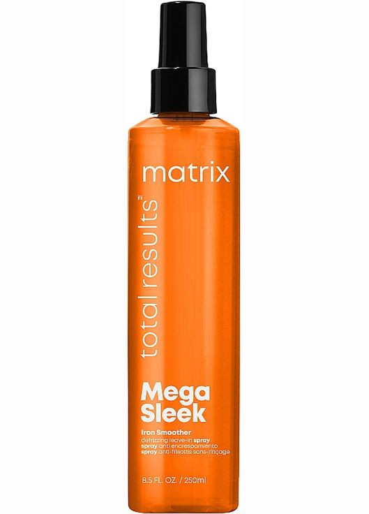 Спрей-уход для гладкости непослушных волос Total Results Mega Sleek Iron Smoother 250ml Matrix (368601467)