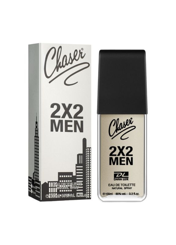 Туалетна вода чоловіча 2Х2 MAN EDT 100 мл. Chaser (334894935)