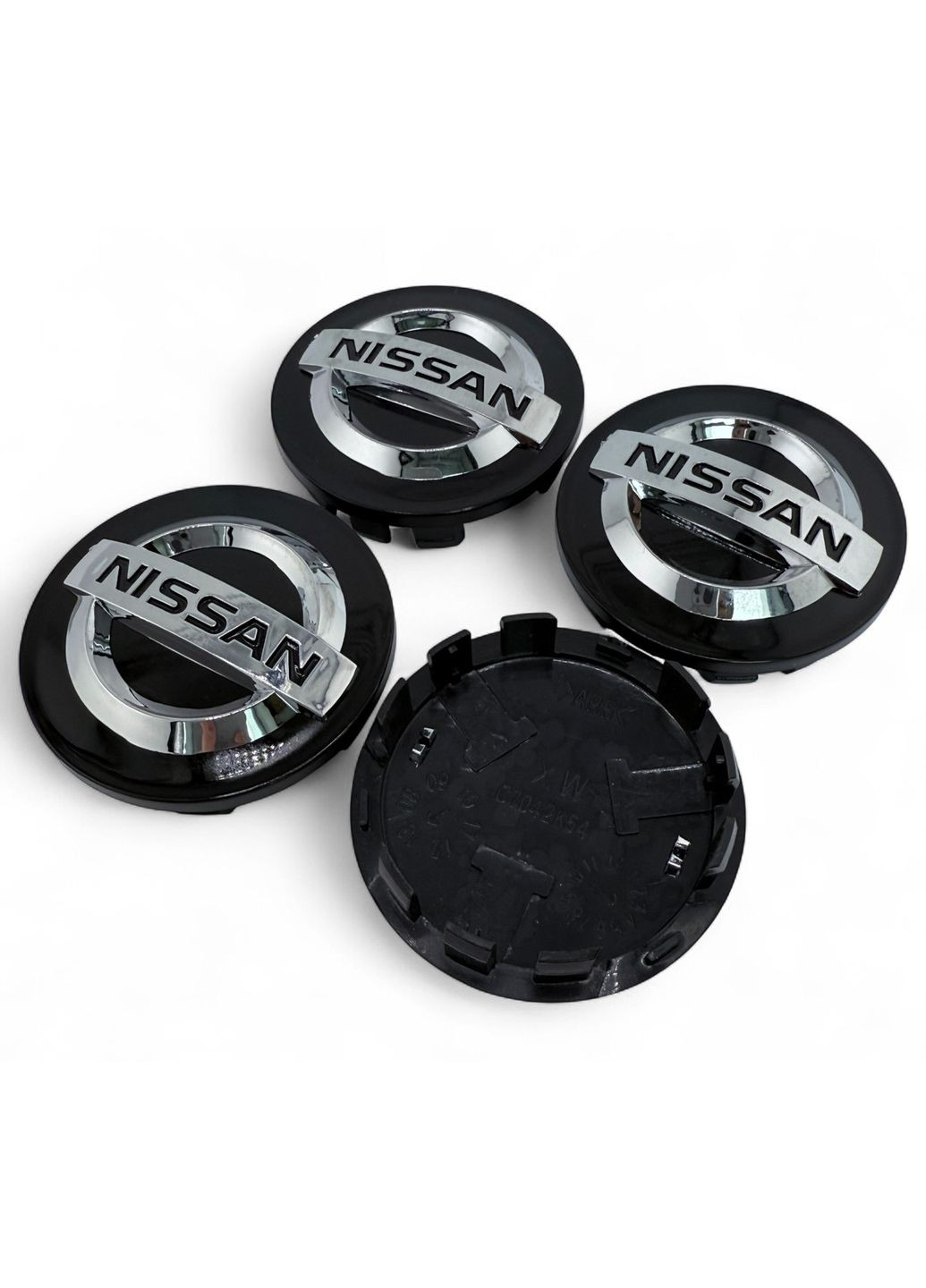 Ковпачки в диски 53/48 заглушка для дисків Нісан (4 шт.) No Brand (364958830)