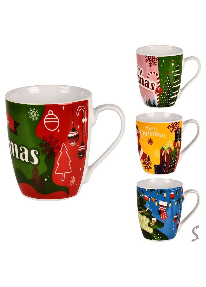 Чашка новогодняя "Merry Christmas" 360мл Home (341821260)