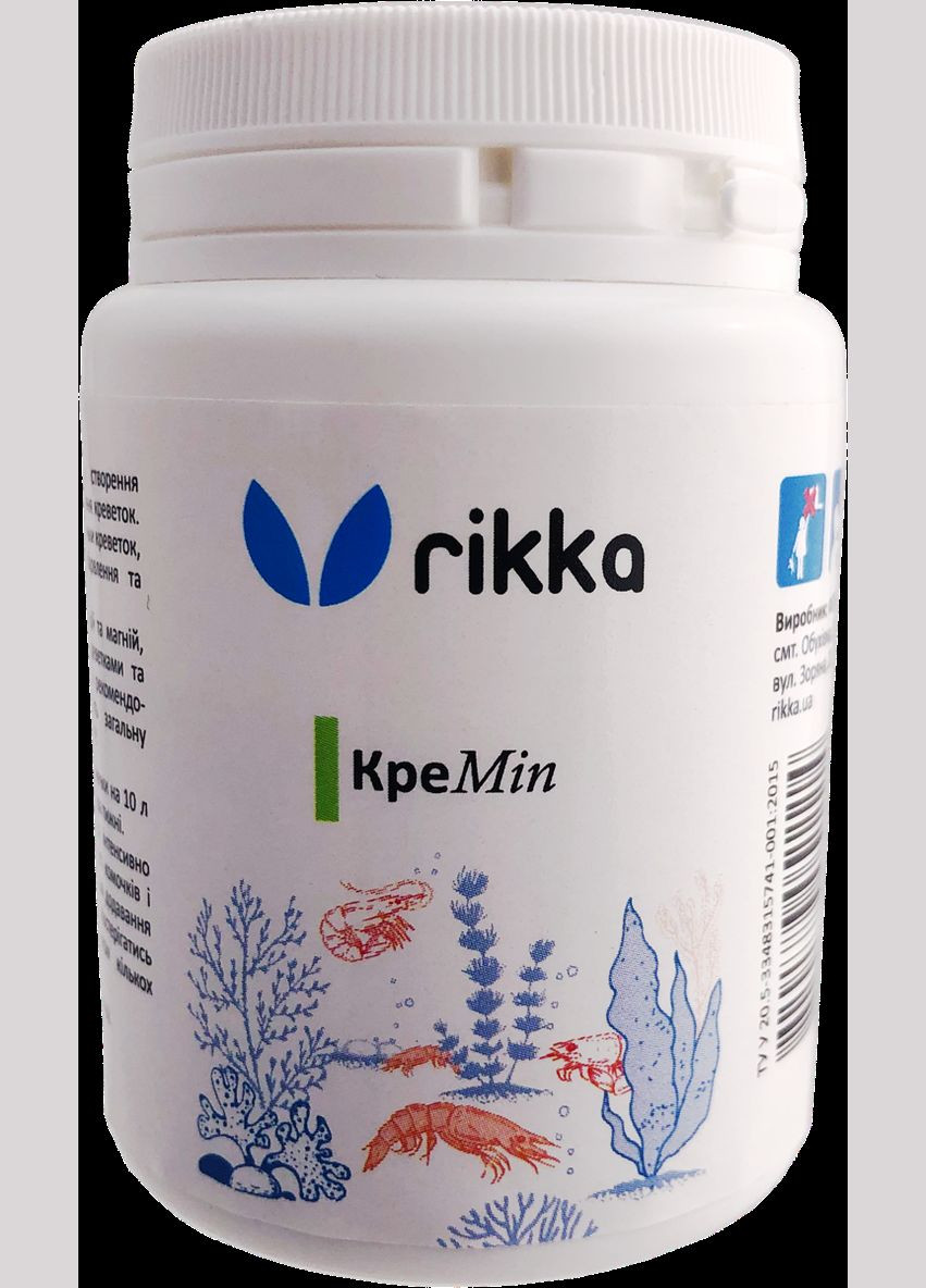 КреMin 40г минералы для содержания креветок Rikka (292115101)