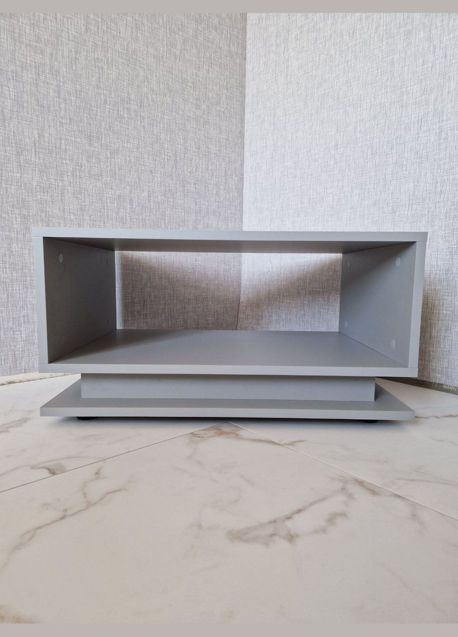 Столик журнальный 75х50см Серый No Brand Prandis (333835223)