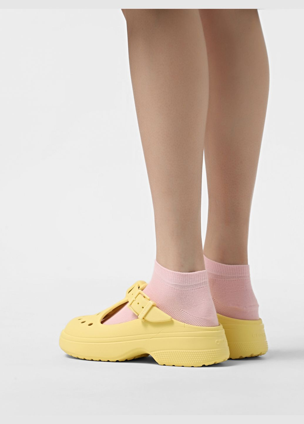 Розовые носки эйсик оранжевые короткие Ейсік (335976259)