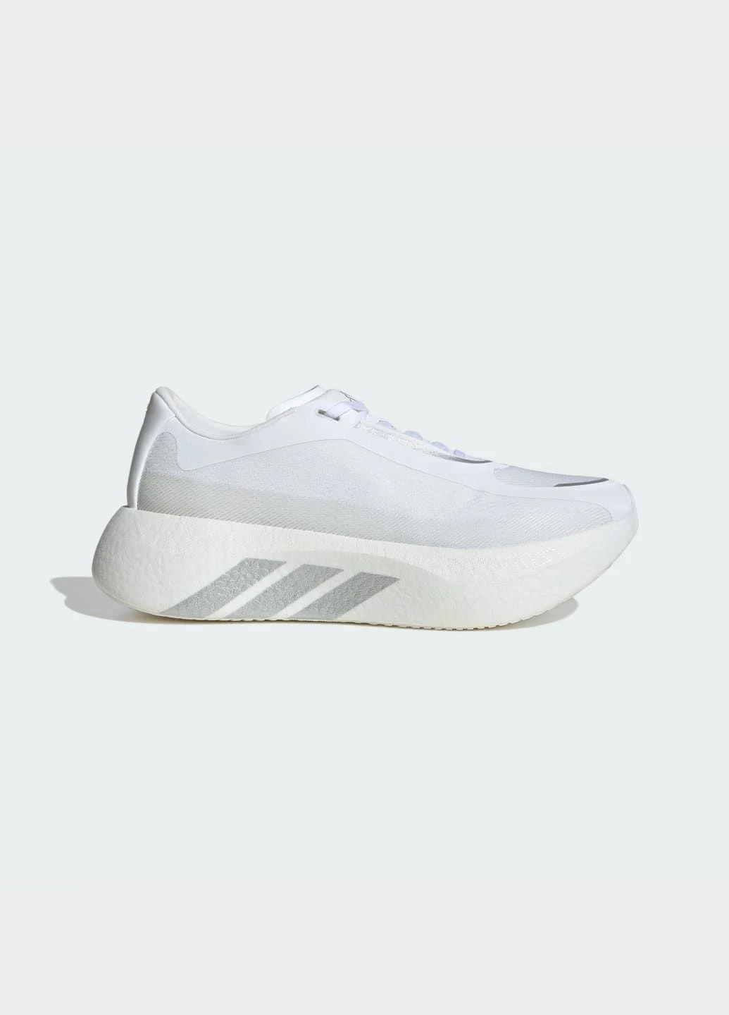 Білі кросівки hyperboost edge літні adidas