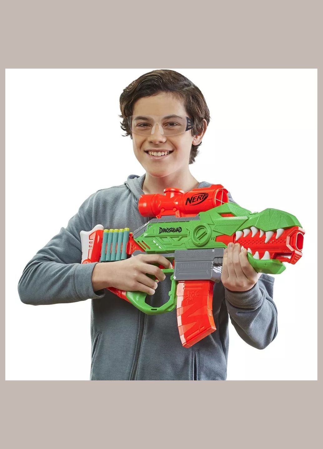 Бластер Dinosquad Rex-Rampage (F0807) Nerf (330058467)