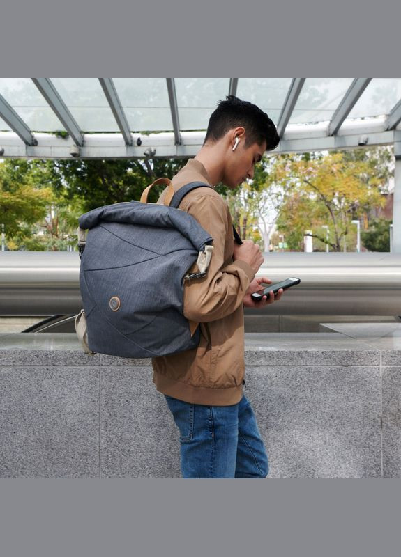 Рюкзак для ноутбука REDRO Casual Grey (23V) KI4541_23V official Kipling (372666009)