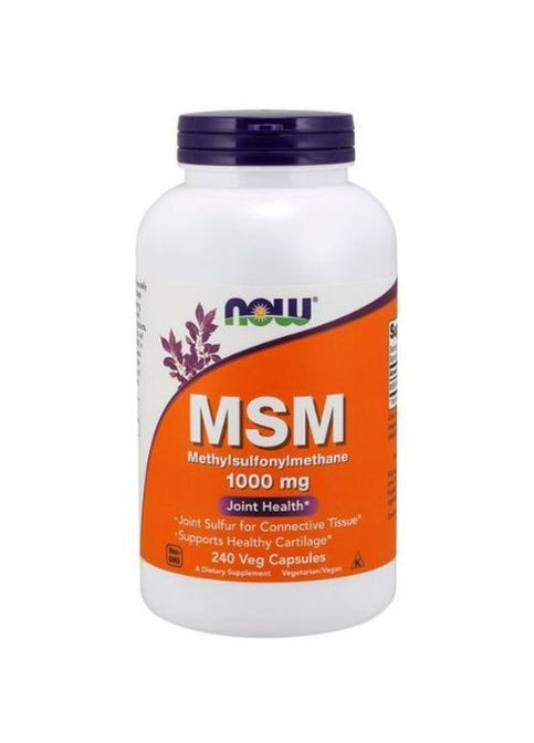 MSM 1000 mg 240 Veg Caps Now Foods (362418957)