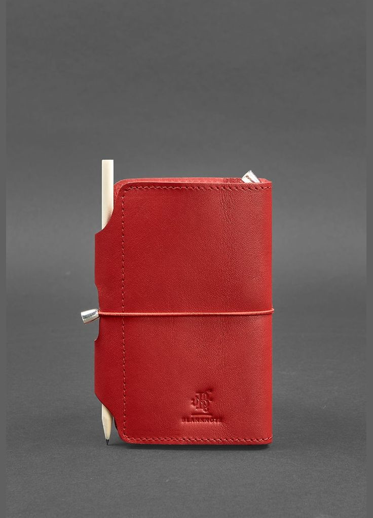 Женский кожаный блокнот (Софт-бук) 3.0 красный (A-026871) BlankNote (328961428)