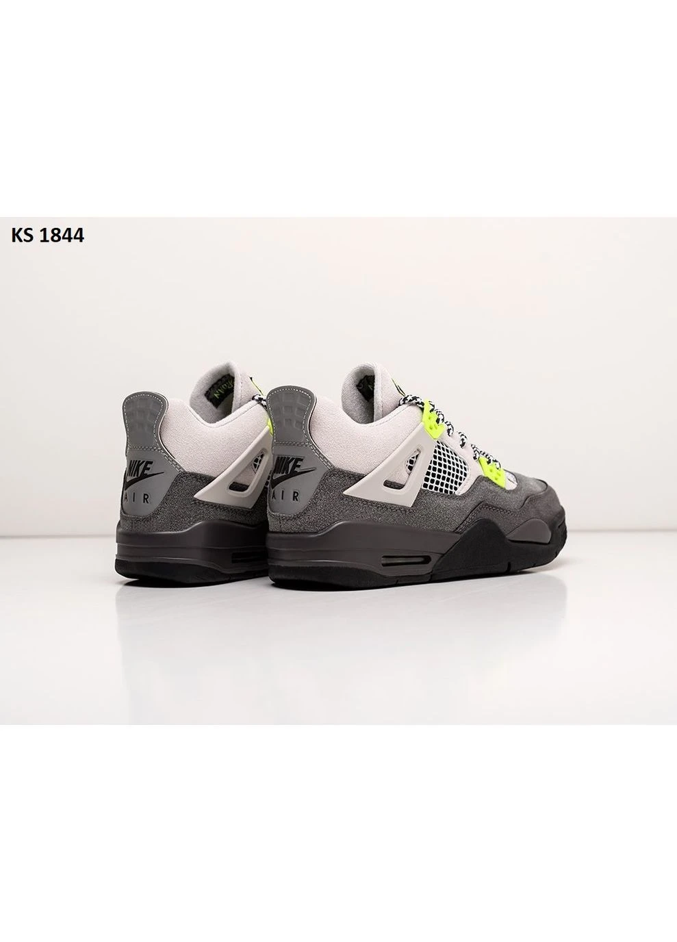 Комбіновані кросівки чоловічі nike air jordan 4 retro найк аір джордан демісезон No Brand