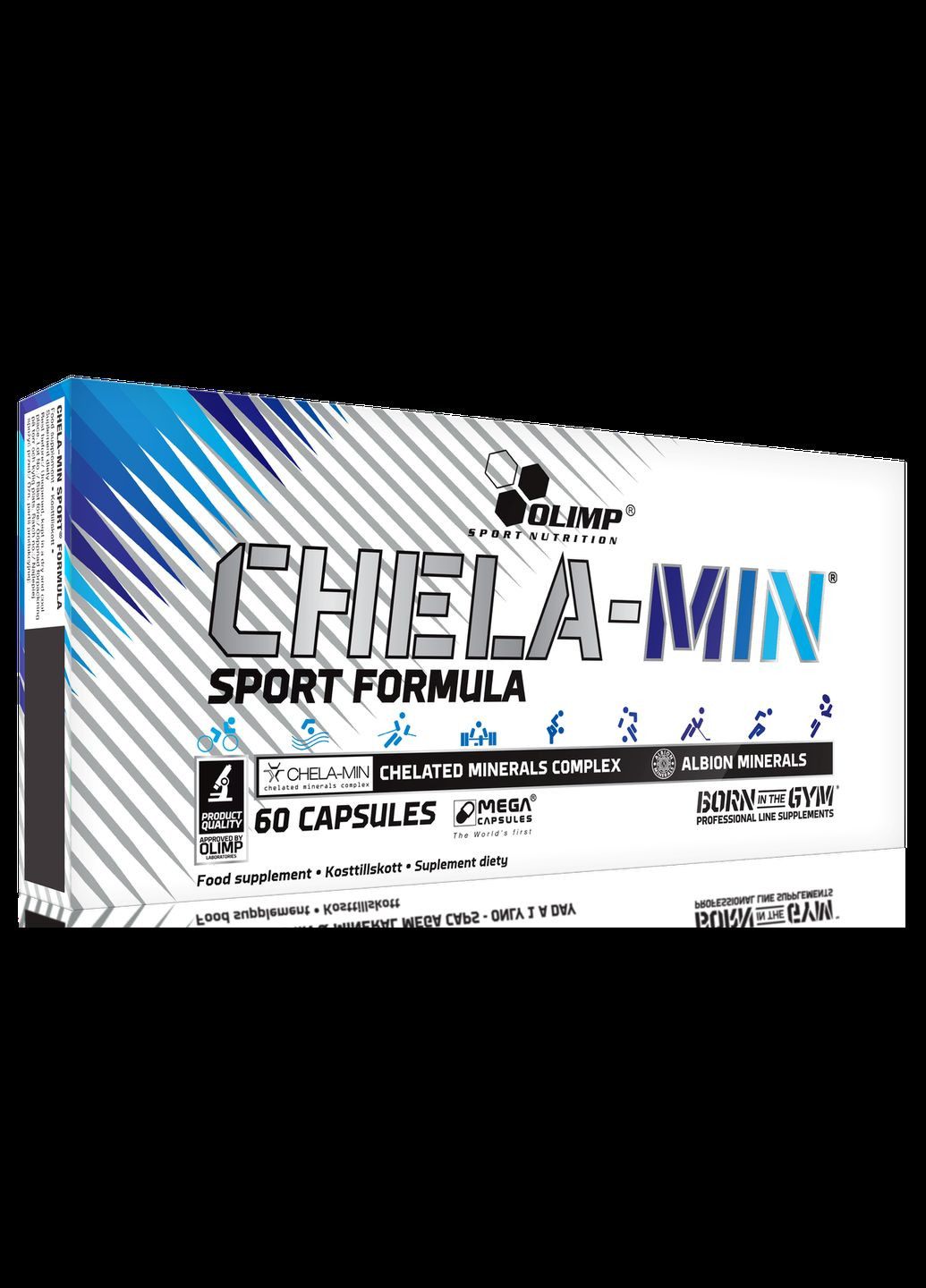 Вітаміни та мінерали Chela-Min Sport Formula, 60 капсул Olimp (322238430)
