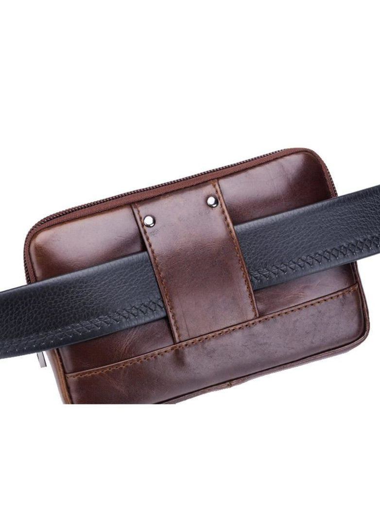 Мужской кожаный клатч на ремень T1367 BULL (300579169)