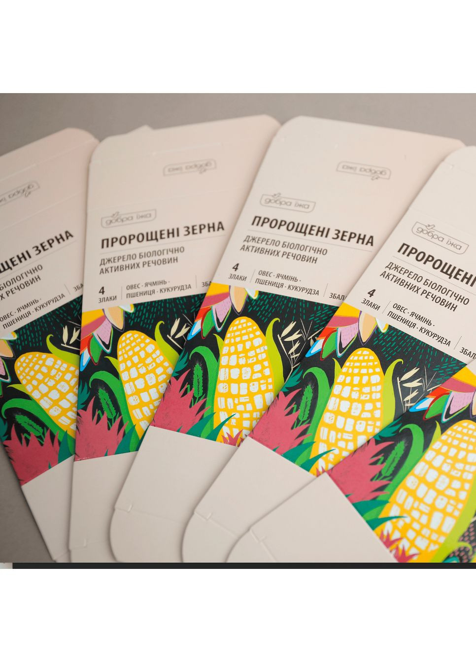 Пророщені зерна в стіках - джерело вітамінів і корисних речовин 10шт/10г Чойс CHOICE (338800322)