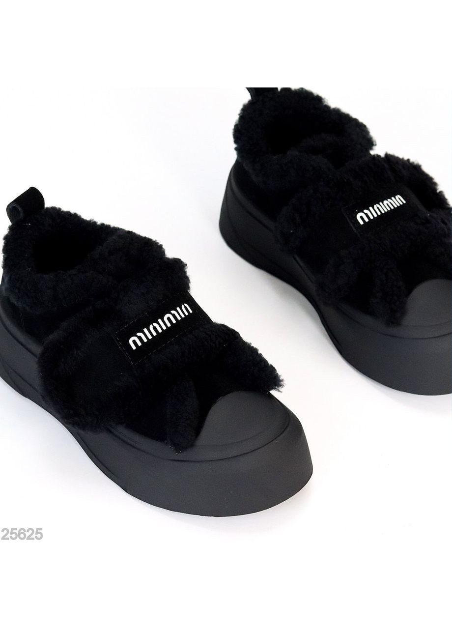 автоледи nelsa (код 25625) 🖤 натуральная замша | натуральный мех | зима No Brand