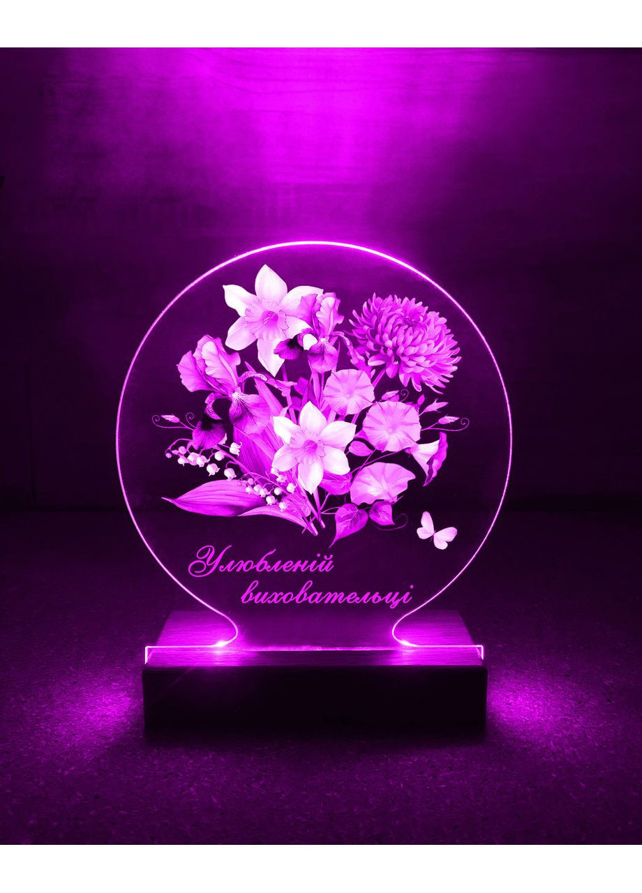 Нічник Улюбленій виховательці (принт 94) CASE CONTROL (355408293)