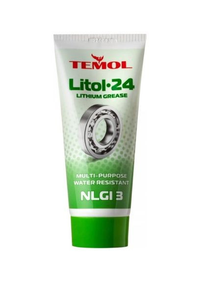 Мастило пластичне літієве LITOL24 (100 мл, NLGI 3) паста багатоцільова (41063) TEMOL (294335704)