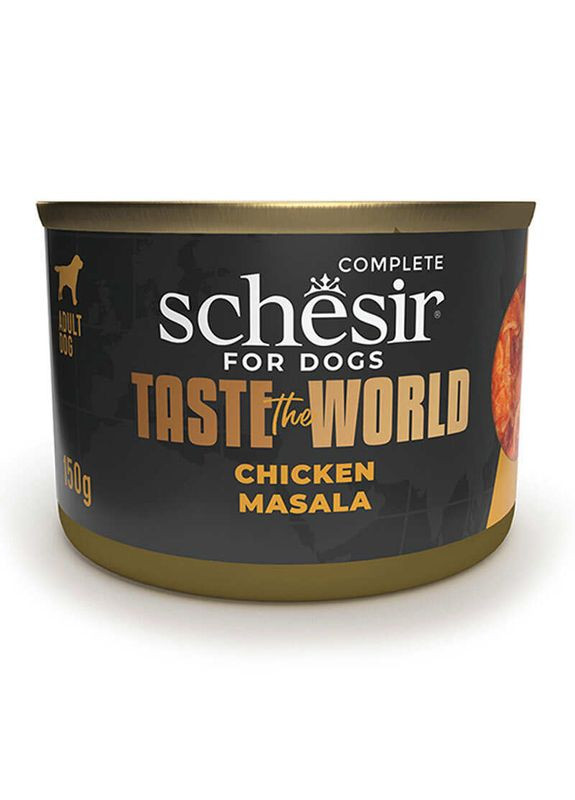 Taste the World Asian Stir Fry - Консервированный корм масала с курицей для взрослых собак - 150 г Schesir (365688909)