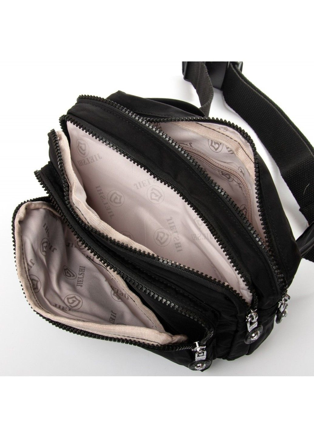 Жіноча сумка на пояс ZT-019 black Jielshi (341248551)