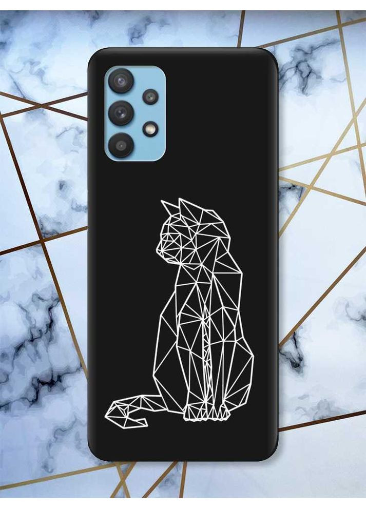 Матовый чехол на Samsung Galaxy A32 Кошечка принт 125 Creative (359499941)